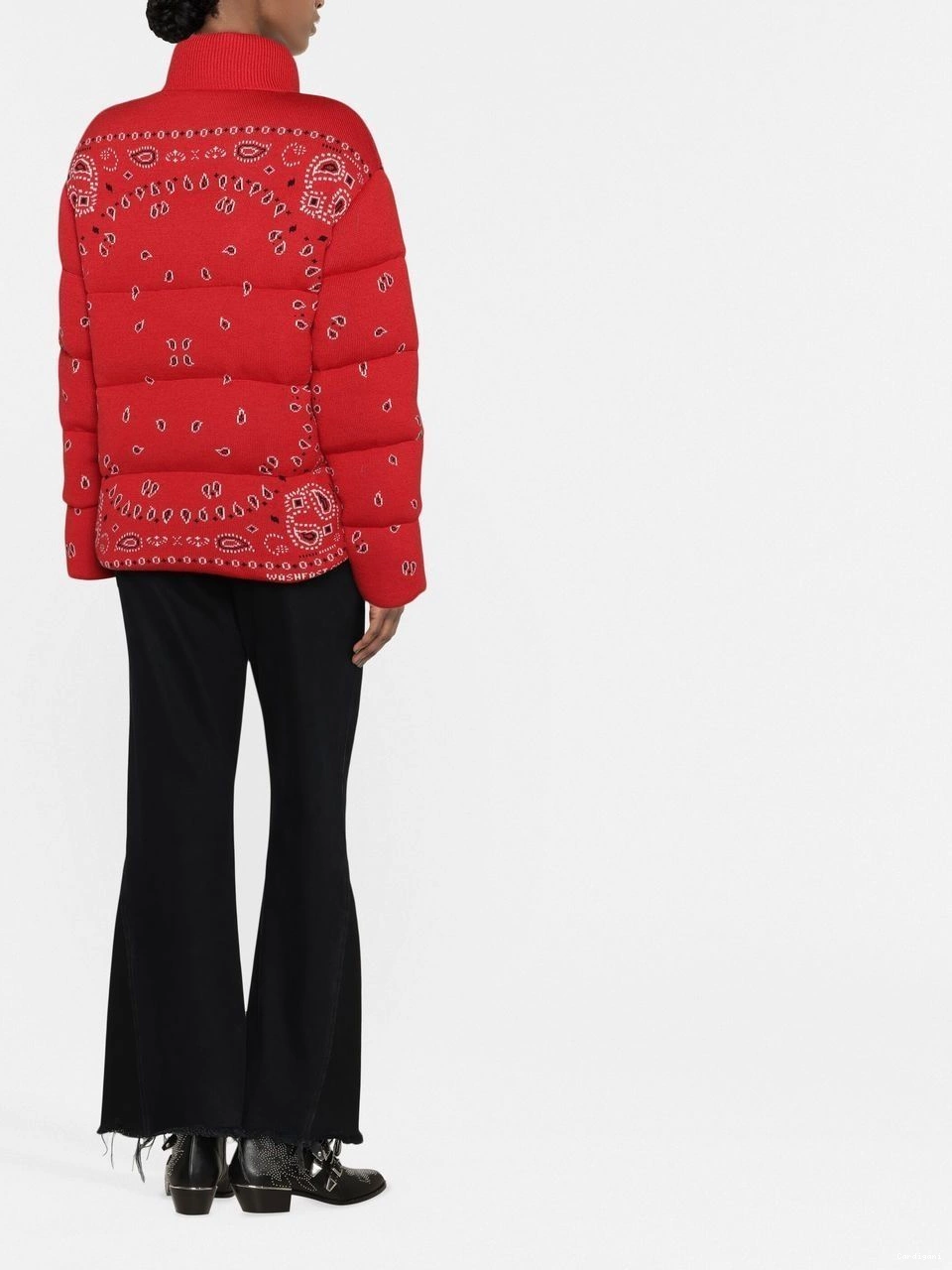 Cheap Women Alanui bandana-print jacket puffer 0804